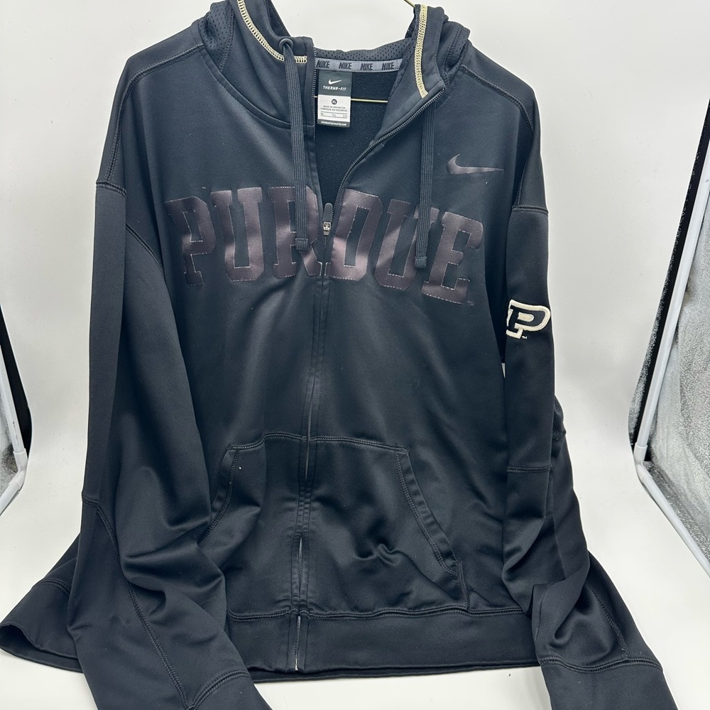 NIKE ‘PURDUE’ hoodie Men’s XL ThermaFit